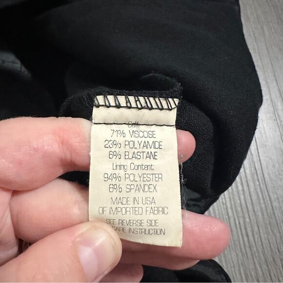 Theory Black High Collared Neck Button Front Mini Tunic Dress‎ Size 4 - Picture 6 of 12